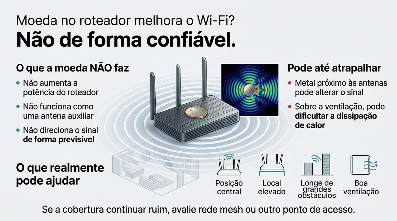 O Wi-Fi se espalha pelo ambiente e interage com paredes, móveis, espelhos e objetos metálicos.