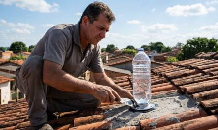 Solução ecológica clareia cômodos escuros e economiza energia elétrica durante o dia. – Imagem gerada por IA.