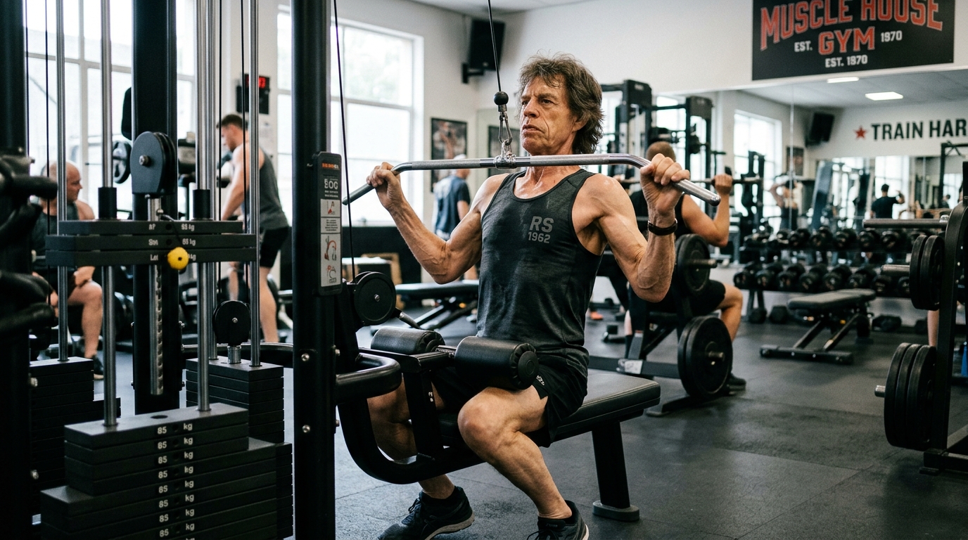 Jagger não concentra tudo em uma única modalidade.