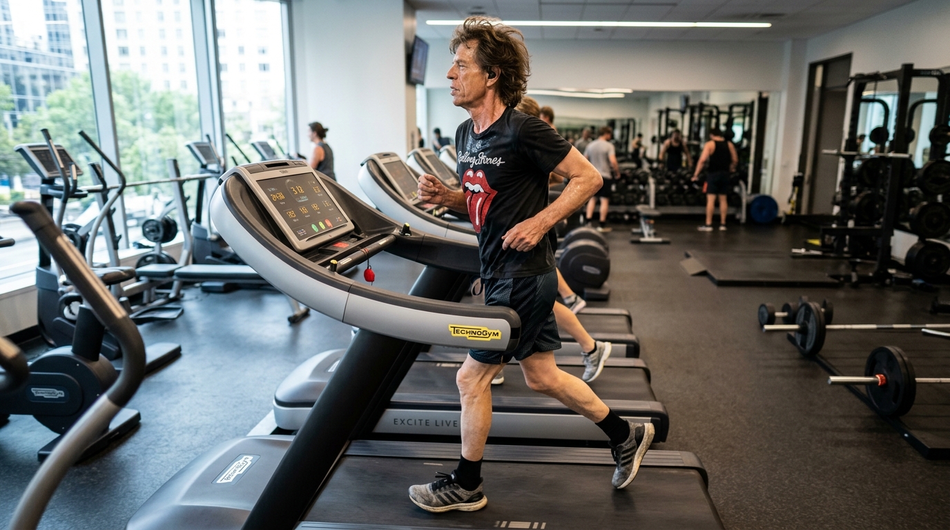 Jagger não concentra tudo em uma única modalidade.