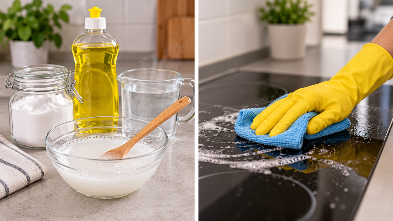Misturar bicarbonato, detergente e água é seguro? Saiba quando a solução pode ajudar na limpeza e por que superfícies delicadas exigem atenção.