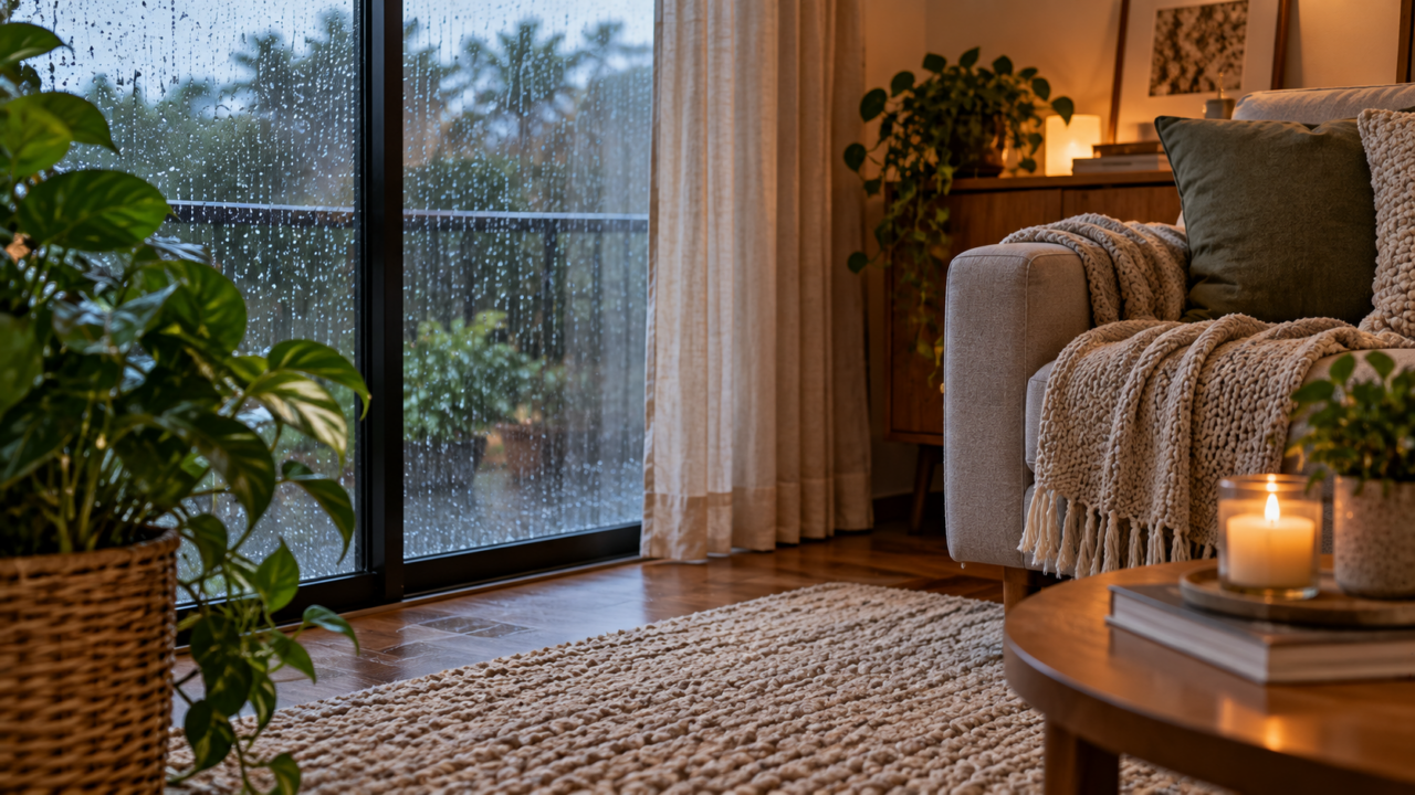 Por que o cheiro de mofo fica mais forte durante a chuva? Veja como identificar possíveis fontes de umidade e quais cuidados ajudam a manter os ambientes secos.