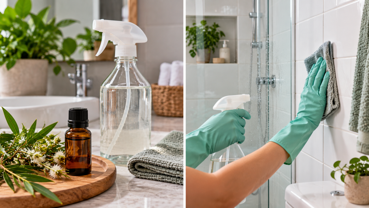 Veja como usar óleo de melaleuca em azulejos e no box, além de conhecer os riscos para crianças, animais de estimação e superfícies delicadas.