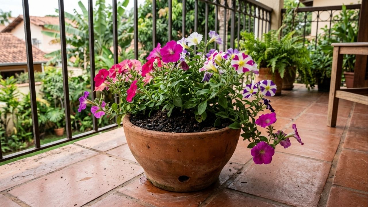 Petúnia conquista iniciantes pela floração abundante