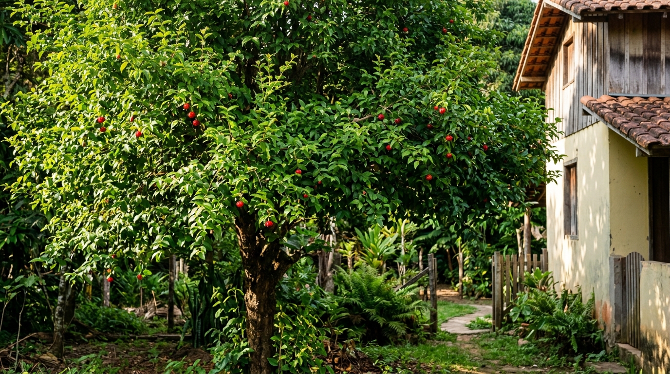 A luminosidade tem papel importante no desenvolvimento e na frutificação das plantas.