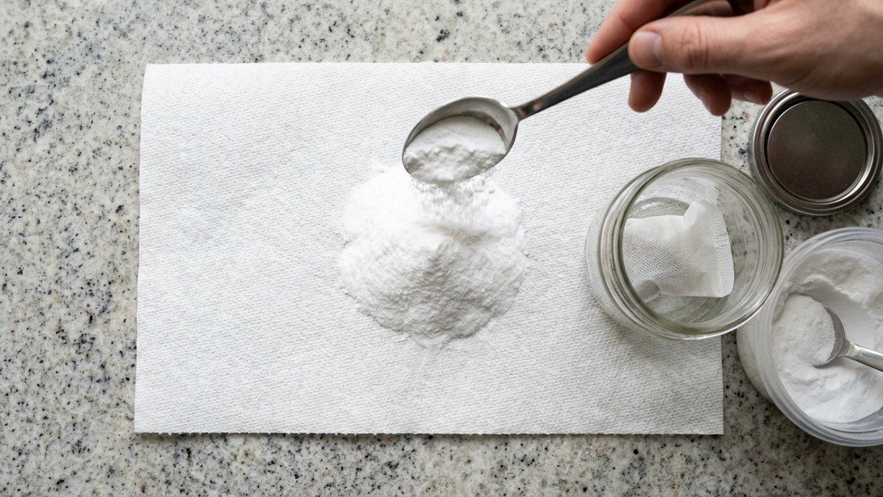Descubra como eliminar odores da geladeira de forma simples e econômica usando bicarbonato de sódio.