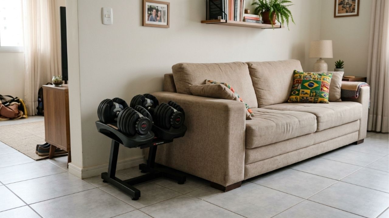 Equipamentos certos ajudam a criar uma academia funcional em casa
