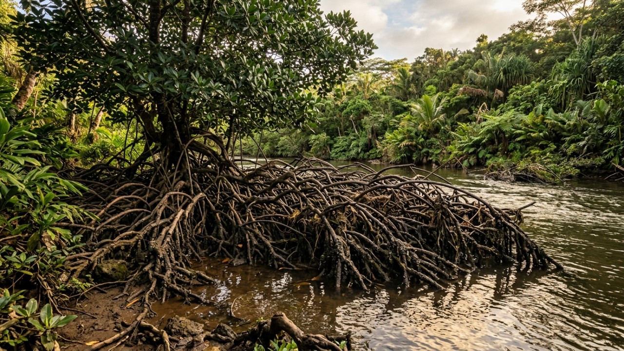 Mutir&otilde;es ambientais buscam desobstruir as margens costeiras para restaurar o fluxo h&iacute;drico natural e proteger as aves end&ecirc;micas.