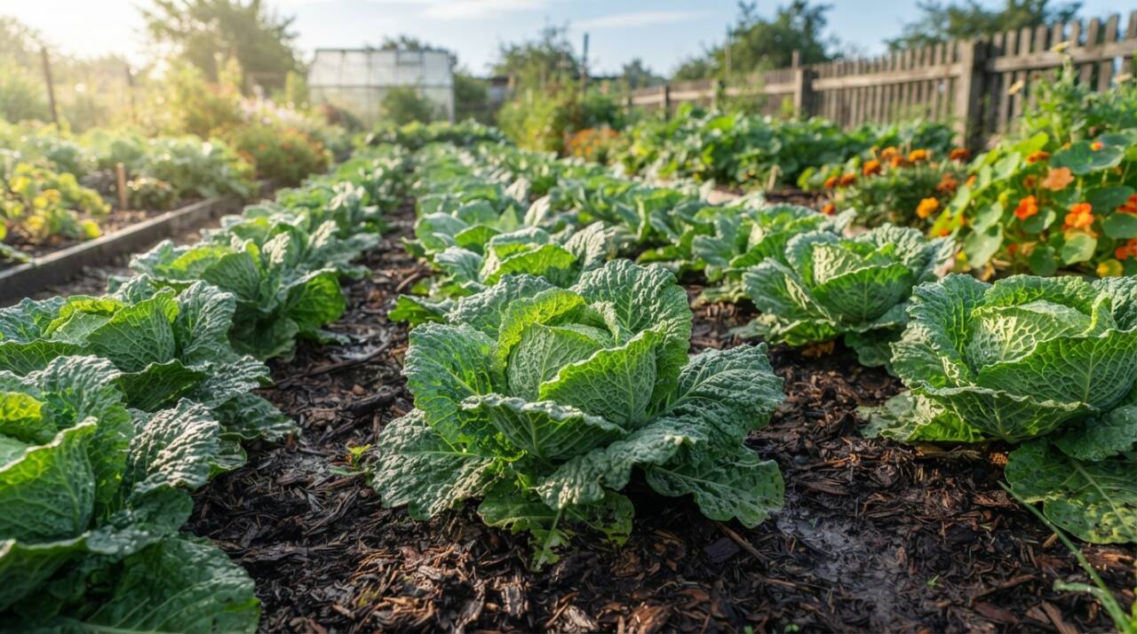 Saiba onde plantar repolho, quanto de luz ele precisa e como acertar na rega e no espaçamento para favorecer o desenvolvimento das cabeças.