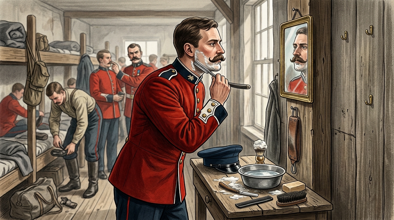 Ao longo do século XIX, o bigode ganhou associações com virilidade, autoridade e aparência militar.