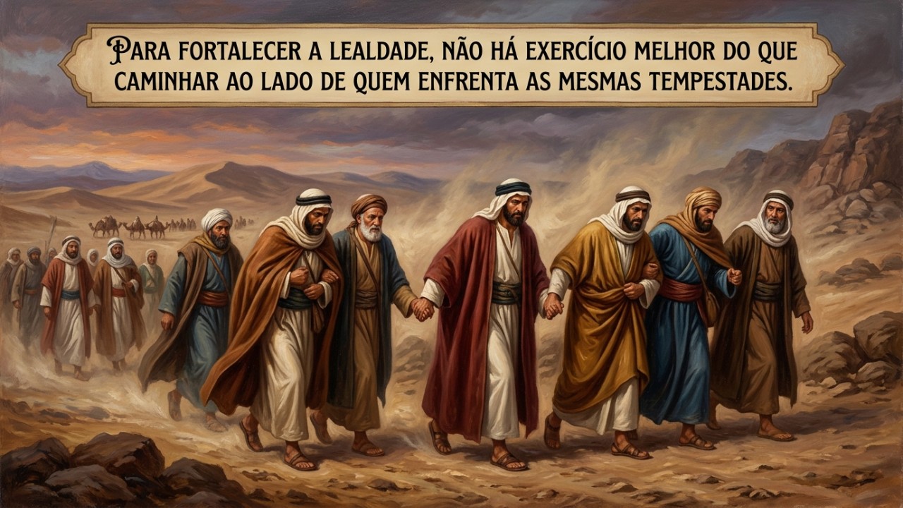 Vínculos sólidos e verdadeiros transformam o peso de qualquer jornada difícil em apoio mútuo.