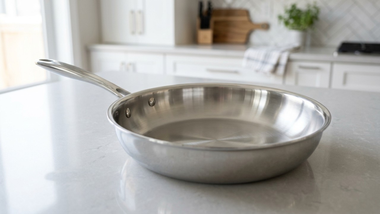 Evitar o uso de esponjas de aço em panelas de inox preserva a camada protetora do metal contra a corrosão e prolonga a vida útil dos utensílios.