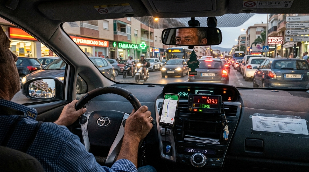 Segundo o motorista, as jornadas de 12 horas funcionam quase como uma regra informal entre profissionais que trabalham com o próprio táxi.