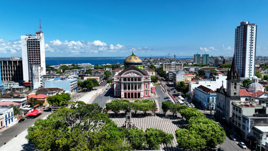 Teatro Amazonas é um dos cartões-postais de Manaus