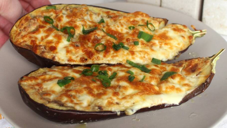Berinjela gratinada deliciosa