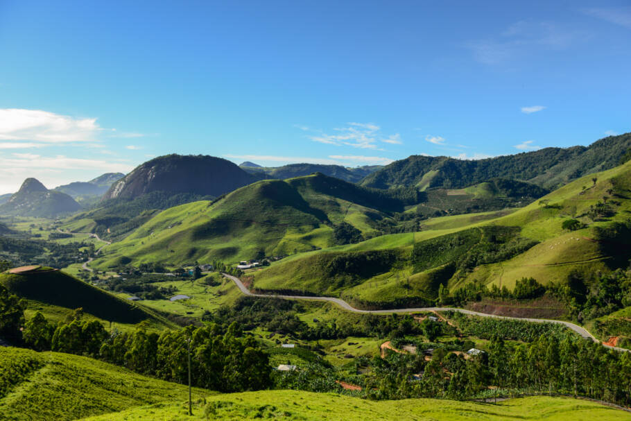 A região das Montanhas Capixabas oferece uma experiência diferente das serras do Sul e do Sudeste