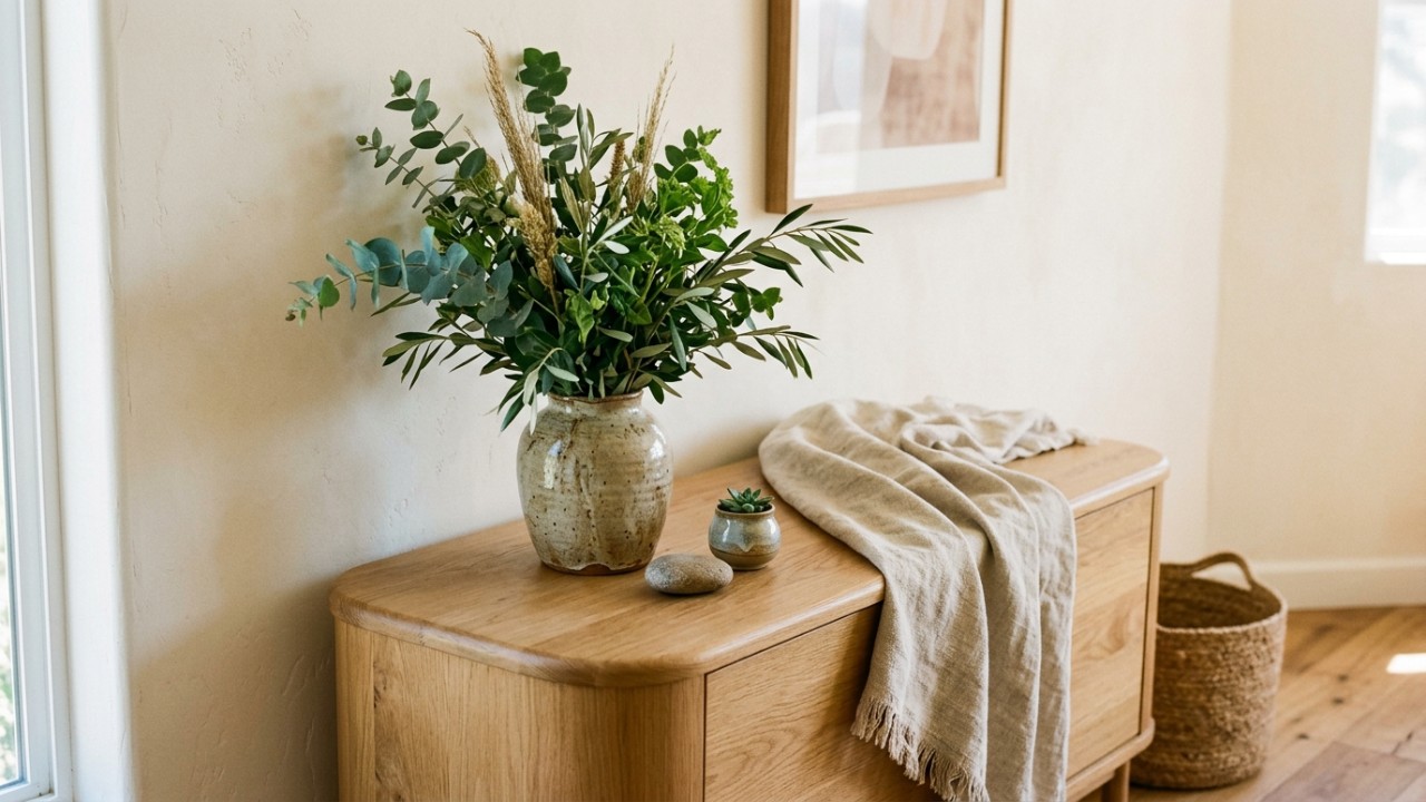 A substituição de linhas retas por formas arredondadas na decoração traz mais fluidez e acolhimento para a rotina da casa.