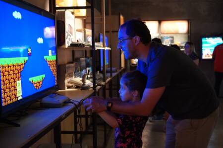 Espaços de Gamecultura conectam tecnologia, criatividade e memória.