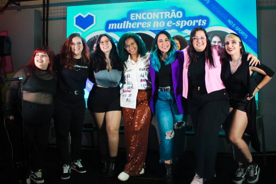 Participantes do Encontrão Mulheres no e-Sports