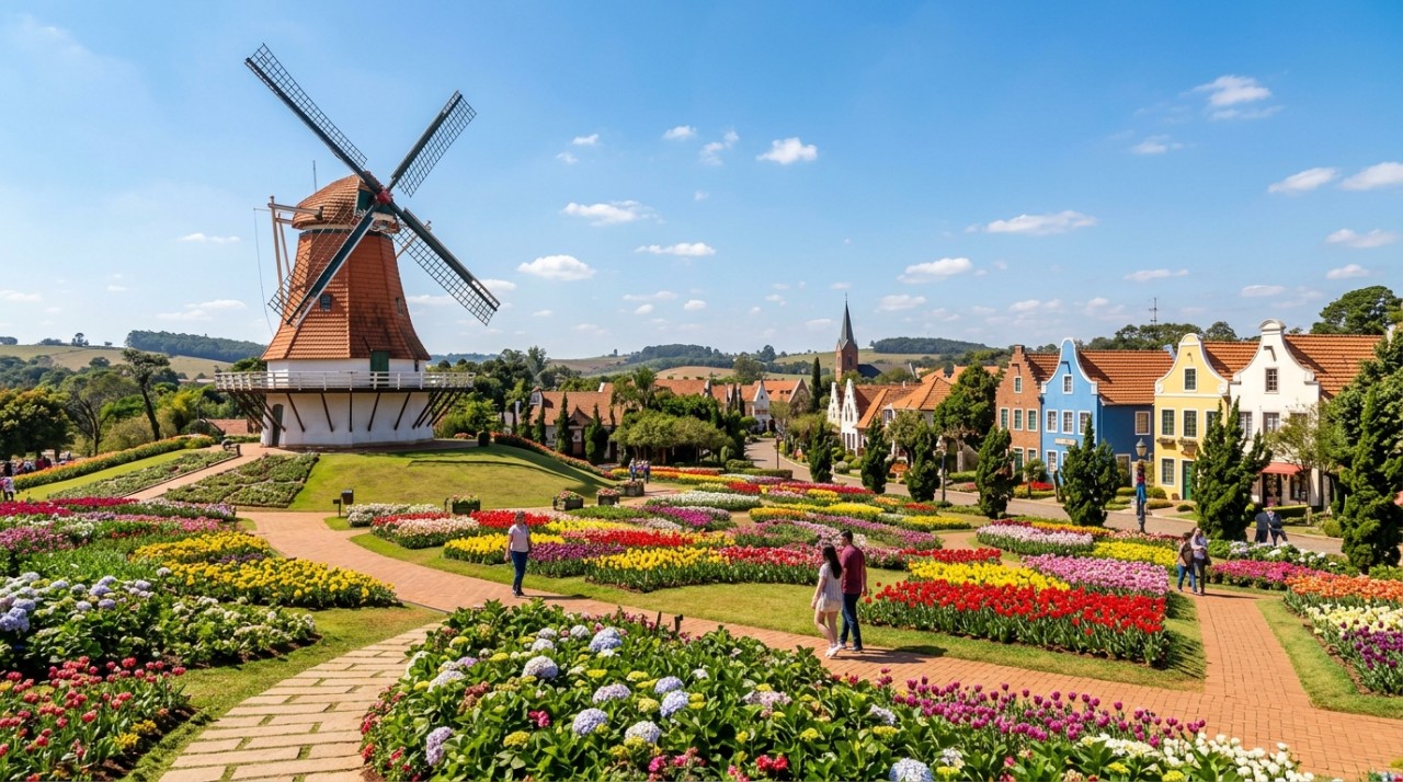 A história agrícola da colônia teve outras experiências antes de as flores se tornarem seu principal símbolo.