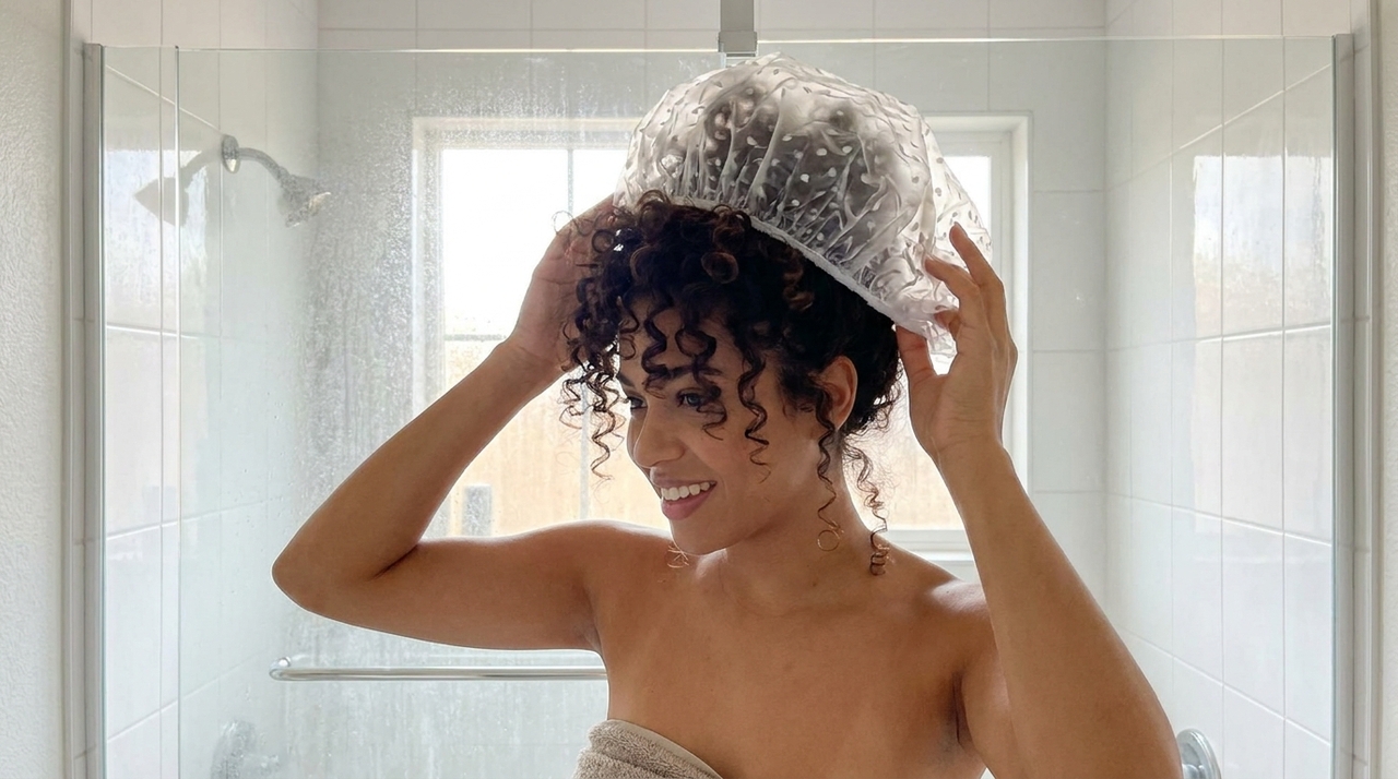 O cabelo pode receber respingos na testa, na nuca e nas laterais, mesmo quando você mantém a cabeça longe do jato.