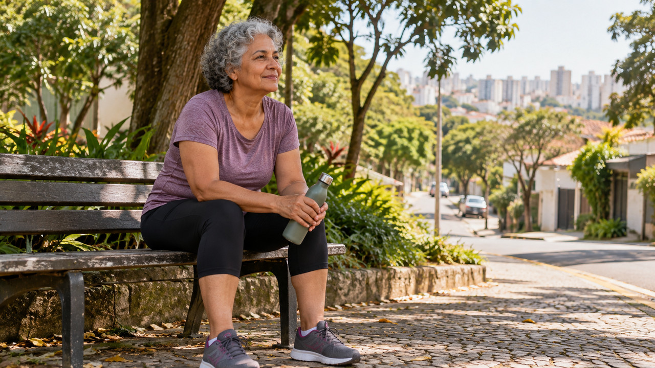 A duração pode aumentar gradualmente conforme o corpo se adapta.