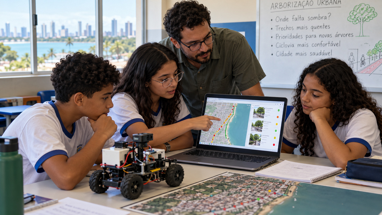 A iniciativa pode ajudar no planejamento da arborização urbana.