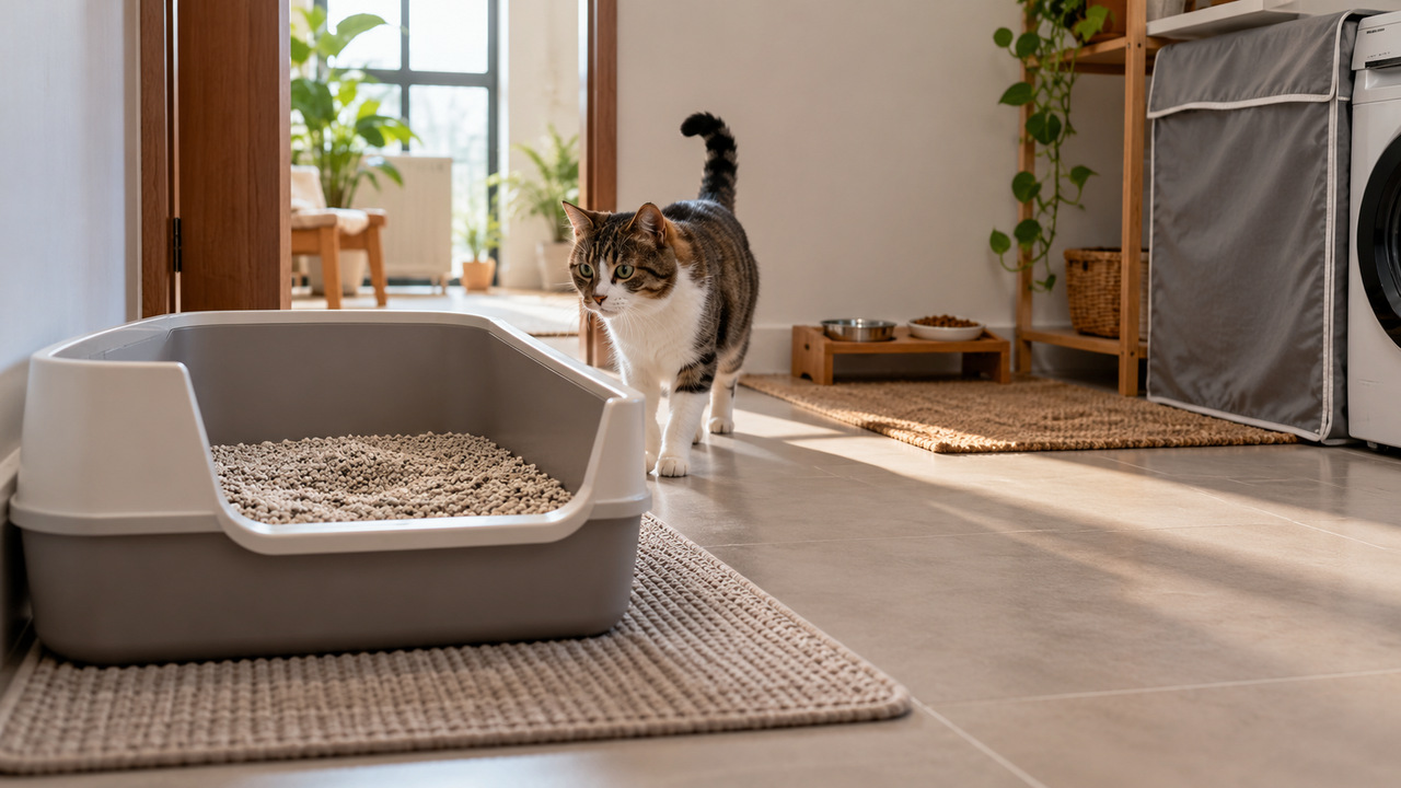 Barulhos e obstáculos podem fazer o felino evitar seu banheiro.
