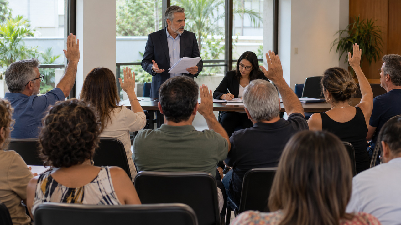 Destituição exige convocação adequada e cumprimento das regras legais.