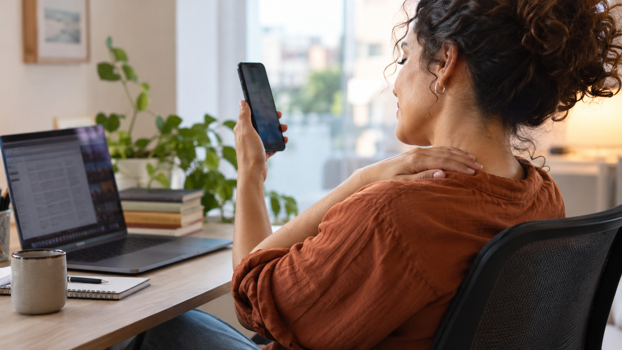 Pausas e fortalecimento ajudam a reduzir a rigidez causada pela imobilidade.