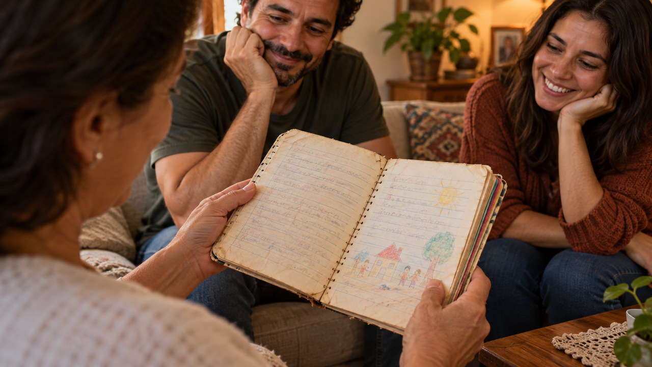 Reencontro trouxe à tona uma história de apoio e solidariedade.