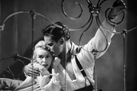 Cena do filme “A MARCA DA MALDADE”, de 1958