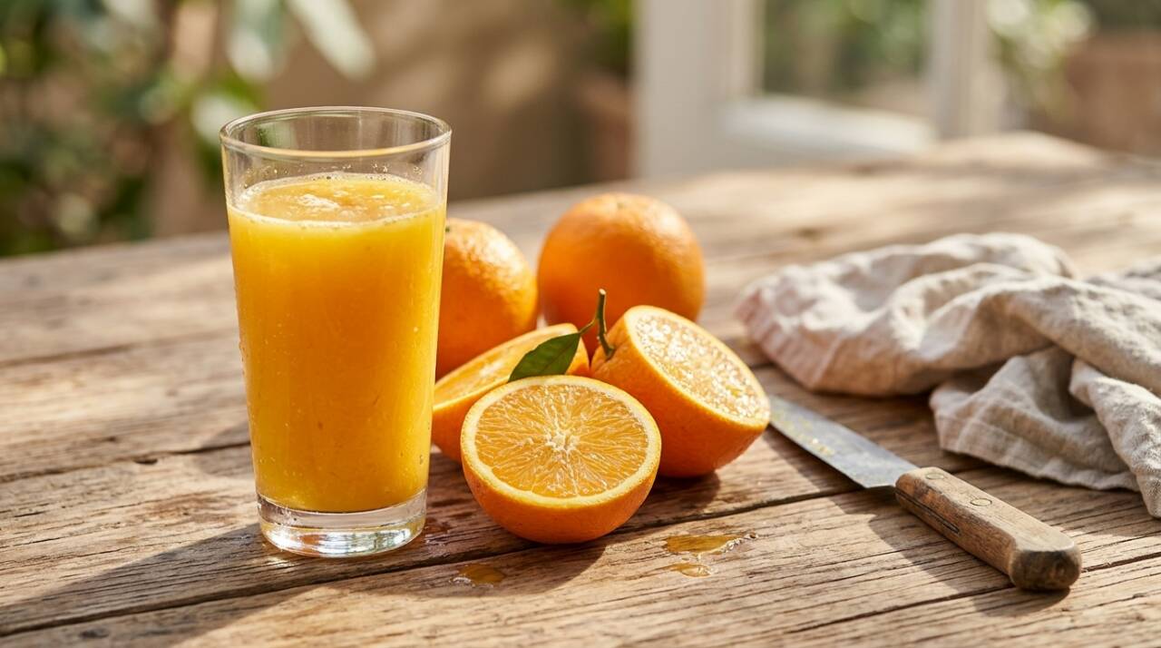 Pesquisa da USP analisou os efeitos de 500 ml de suco de laranja por dia e encontrou alterações em genes ligados à inflamação e ao metabolismo.