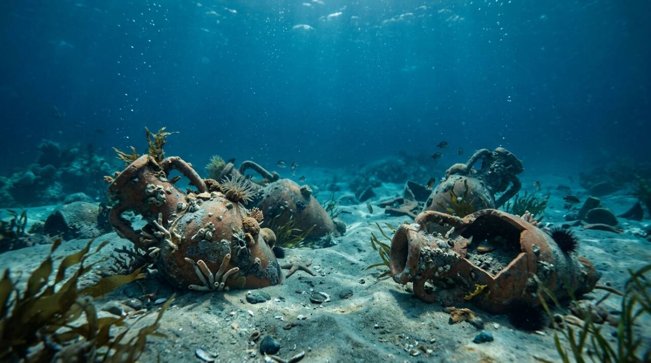 Um naufrágio perto da ilha de Kekova pode remontar a 2700 a.C. Veja como a cerâmica ajuda a estimar a idade e entender as antigas rotas comerciais.