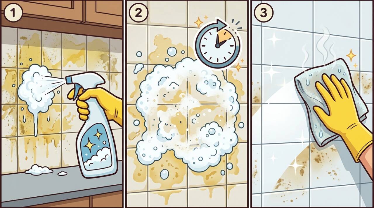 Gordura grudada no azulejo? Entenda por que o calor pode amolecer o resíduo, como deixar o produto agir e quais cuidados tomar com o revestimento.Gordura grudada no azulejo? Entenda por que o calor pode amolecer o resíduo, como deixar o produto agir e quais cuidados tomar com o revestimento.