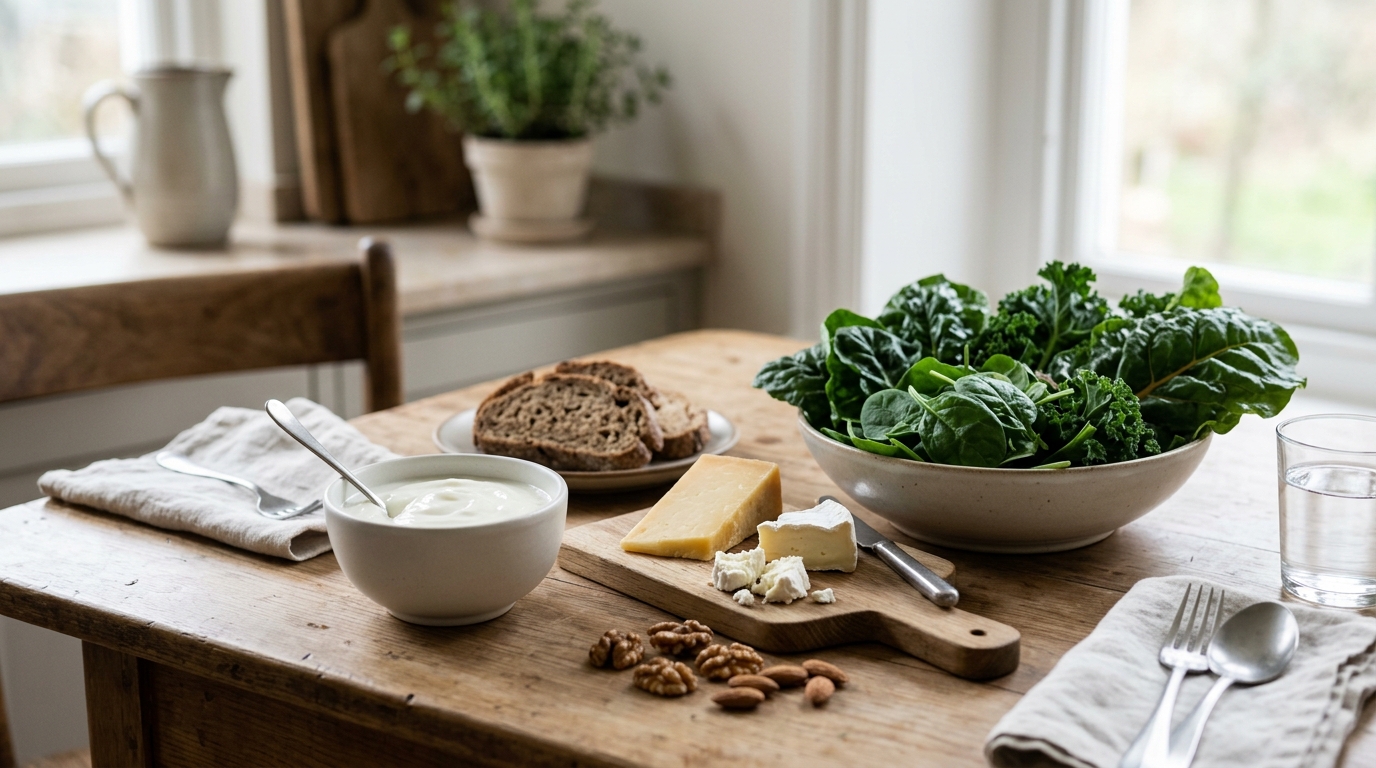 A diversificacao de alimentos garante a integridade esqueletica ao longo dos anos.