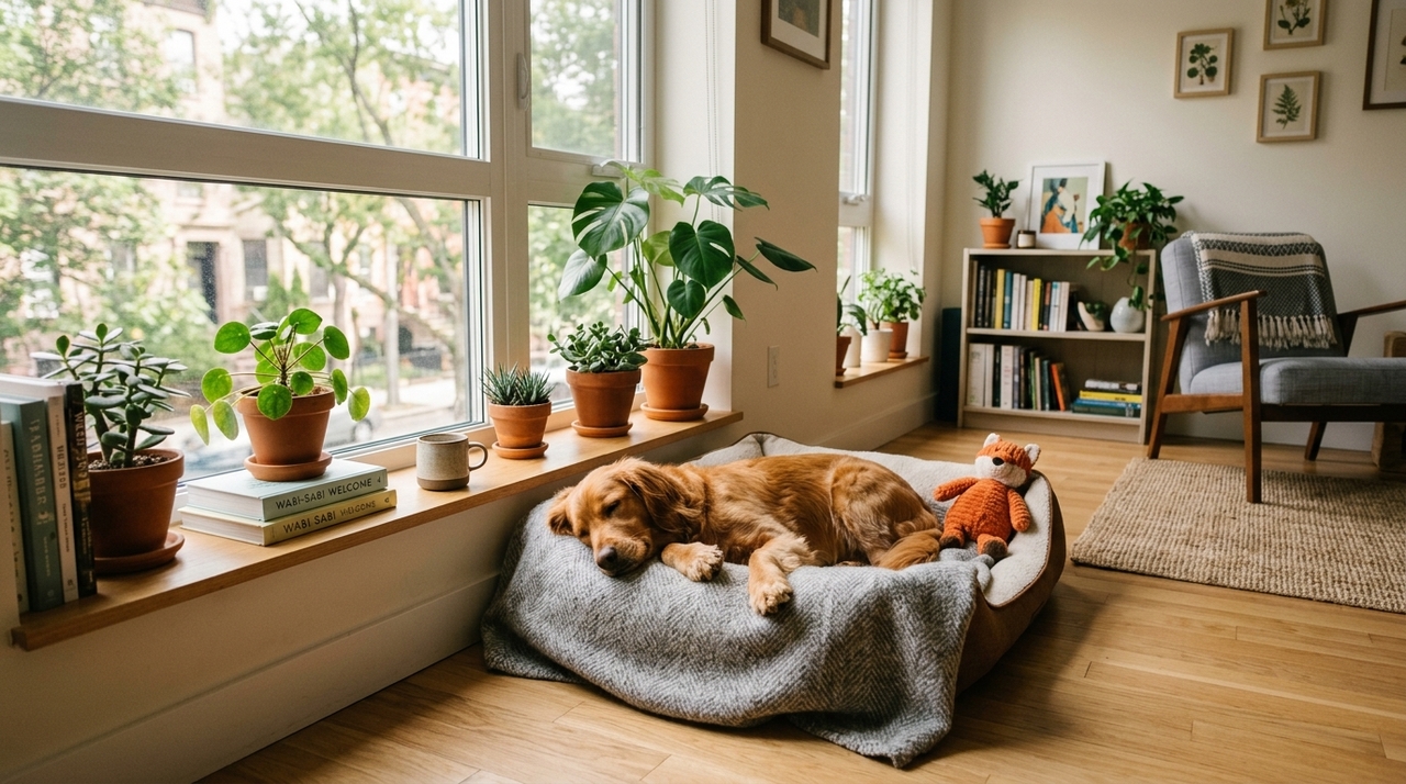 Nem sempre o tamanho do cachorro define se ele viverá bem em um apartamento.