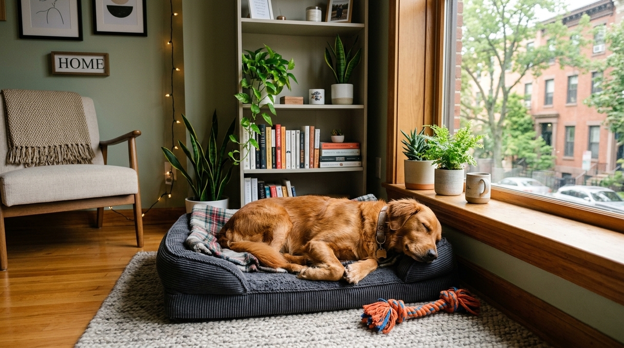 Nem sempre o tamanho do cachorro define se ele viverá bem em um apartamento.