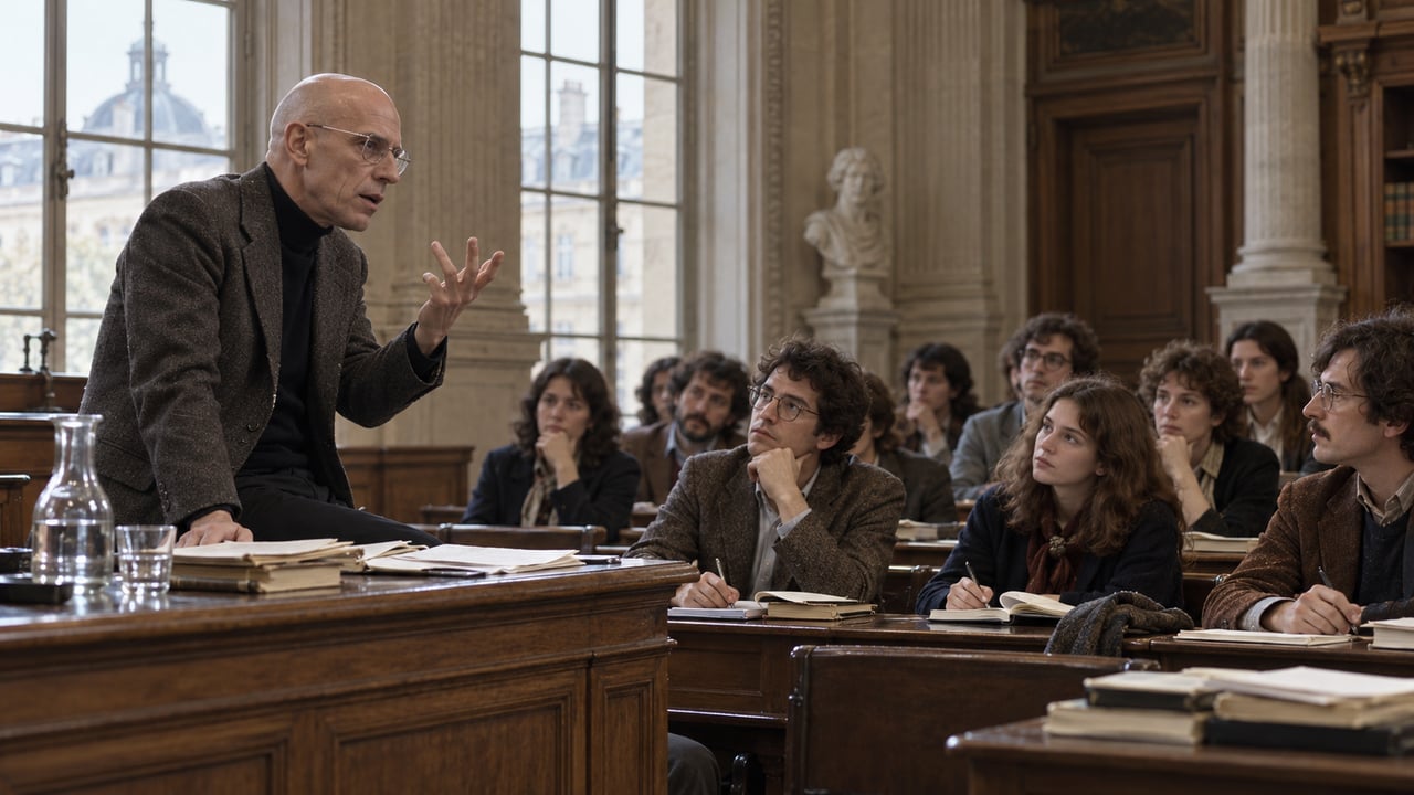 Os cursos do Collège de France analisavam como instituições conduzem comportamentos sem depender apenas da força – Imagem ilustrativa criada por inteligência artificial