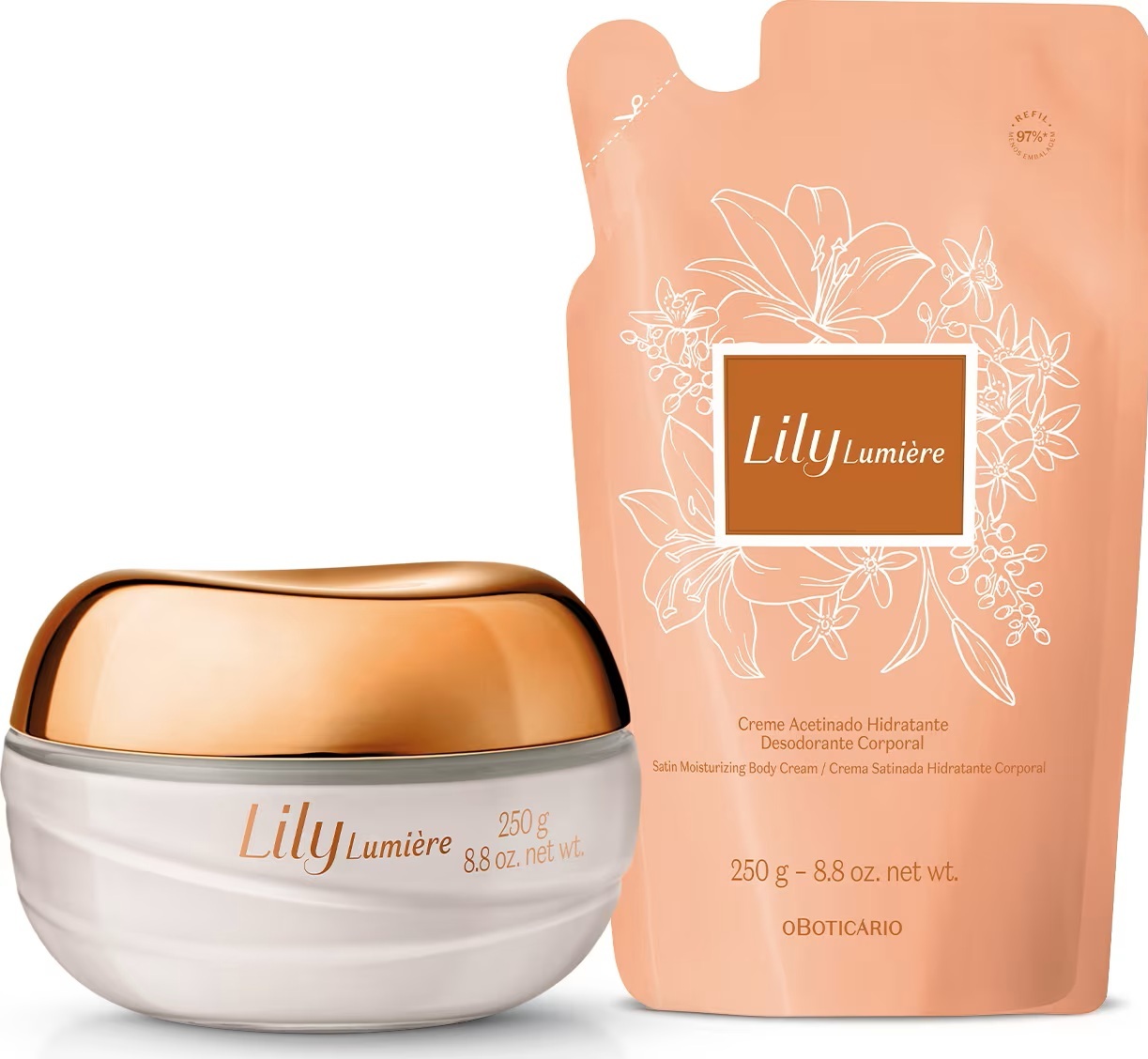 O combo Lily Lumière custa R9,80 na promoção