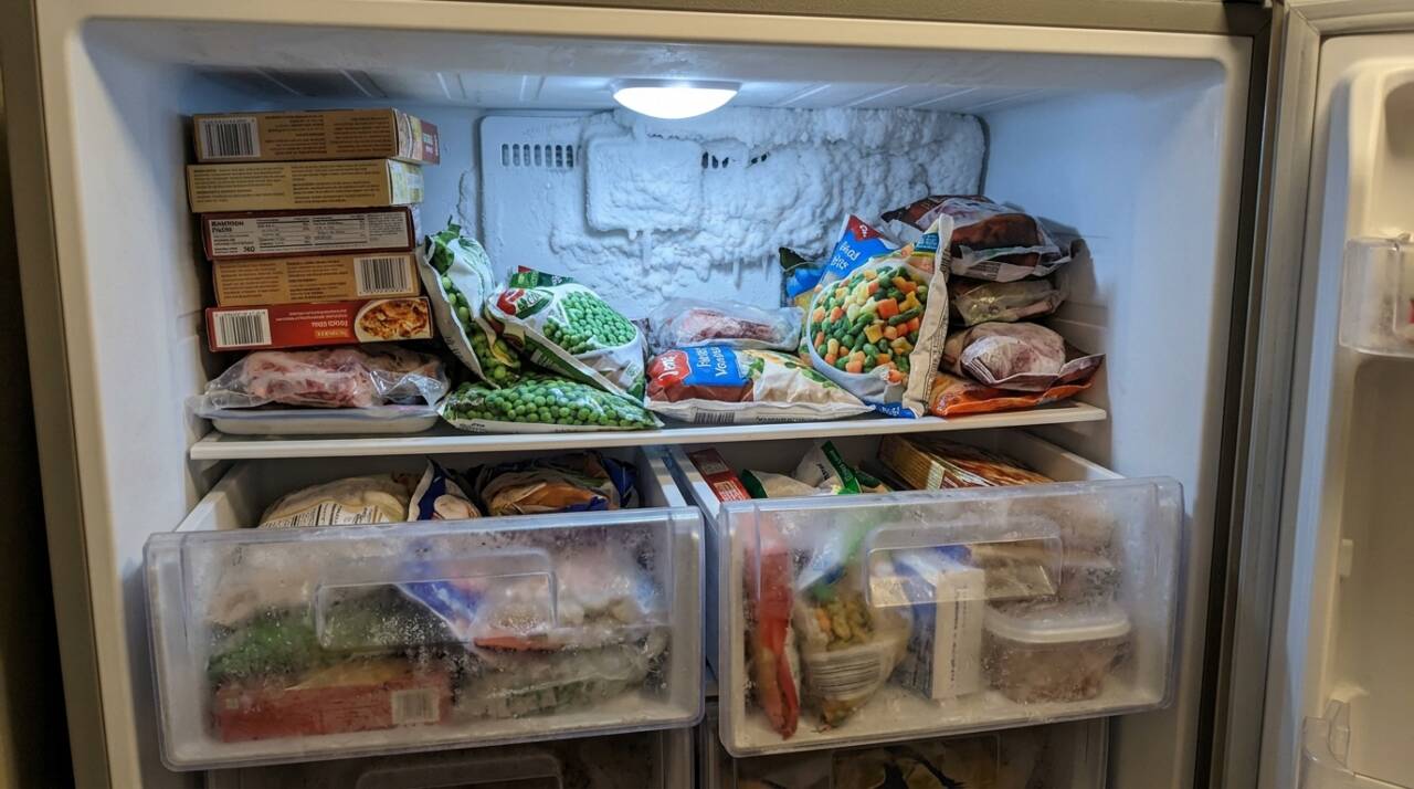 Por que o freezer cria gelo atrás das gavetas? Entenda como a organização, a umidade, a vedação e o sistema de degelo influenciam o problema.