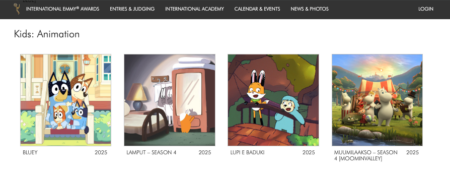 EMMY nominees finalistas – Kids: Animation 2025