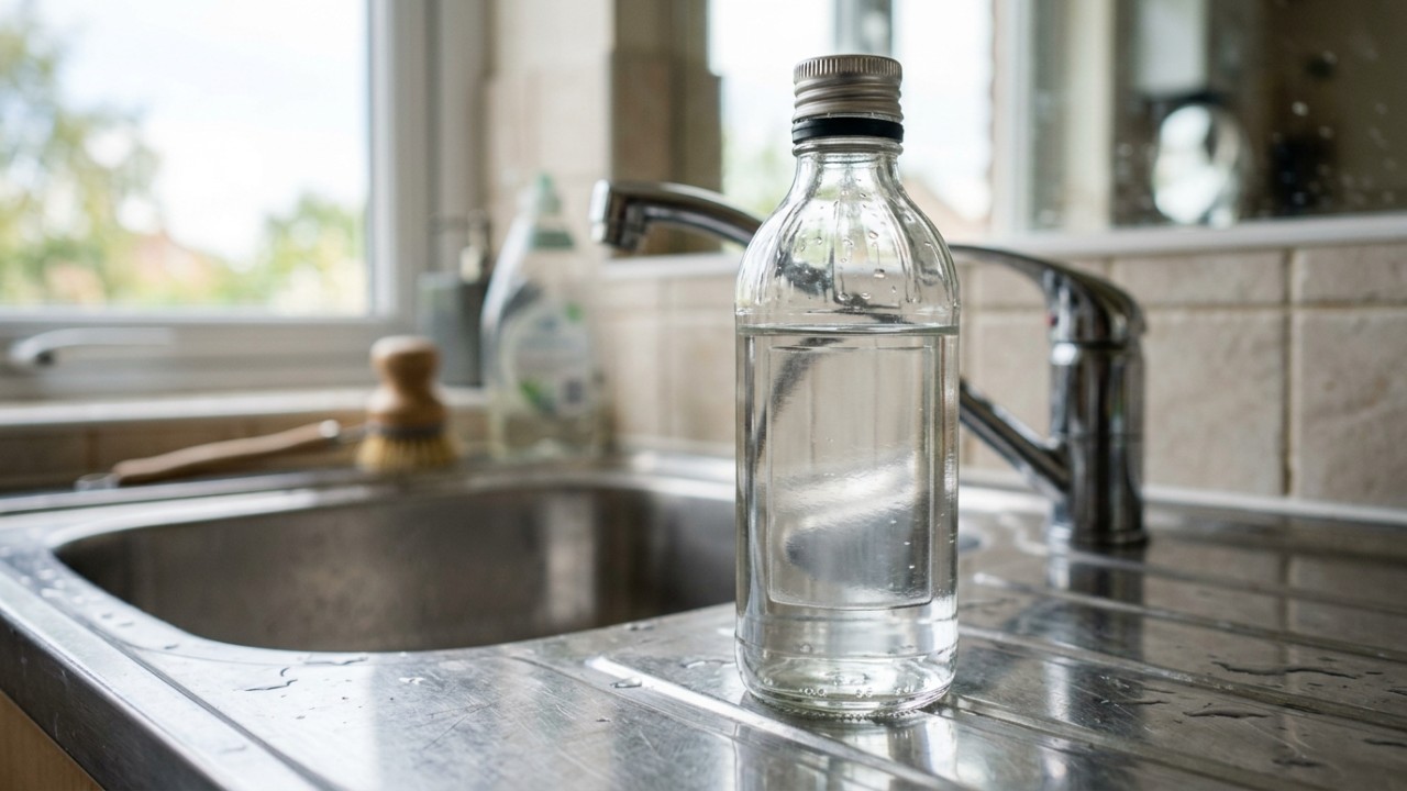Despejar água morna periodicamente na tubulação ajuda a prevenir o acúmulo de gorduras e resíduos de alimentos.