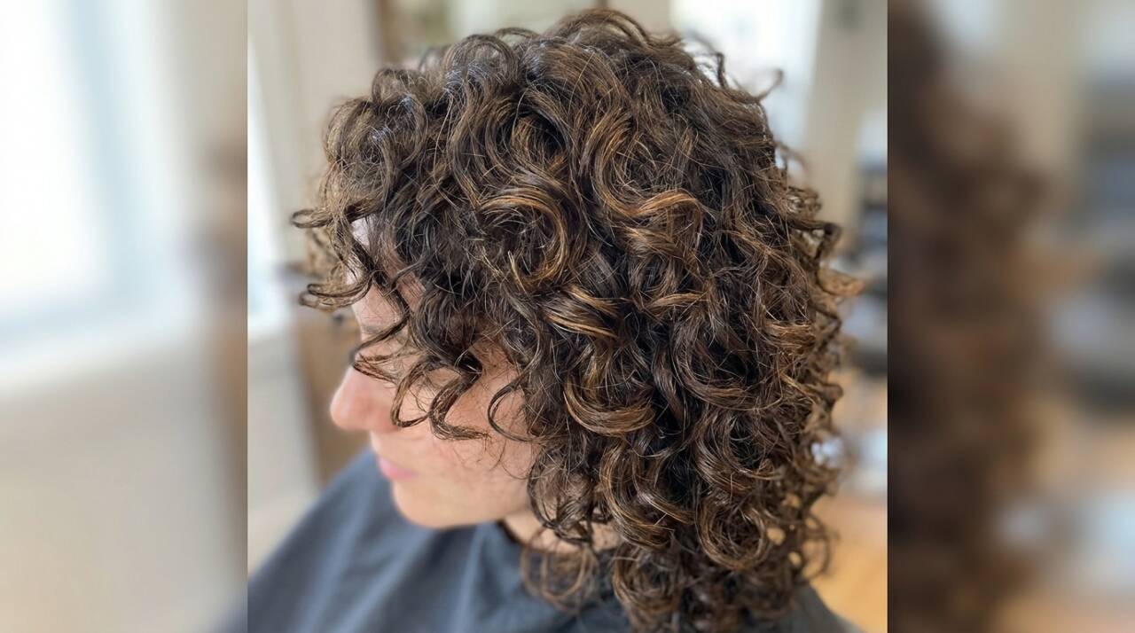 Curly butterfly combina camadas frontais e comprimento preservado para criar movimento nos cachos. Saiba para quais fios o corte pode funcionar melhor.