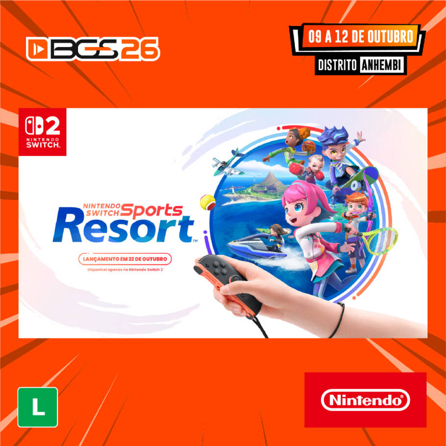 Imagem promocional de Nintendo Switch Sports Resort