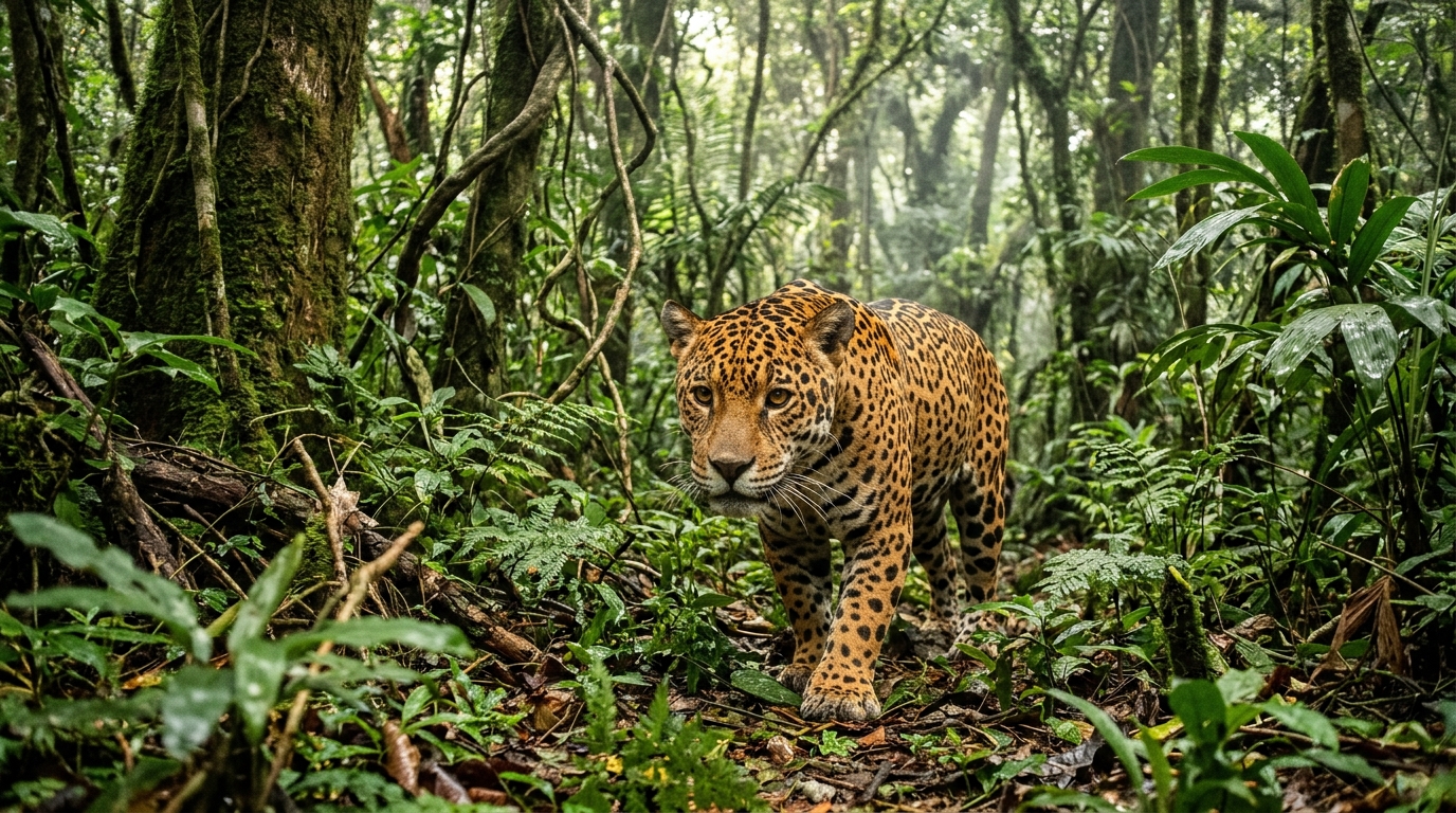 A conservação binacional integrada garante amplo território seguro para a sobrevivência das oncas-pintadas.