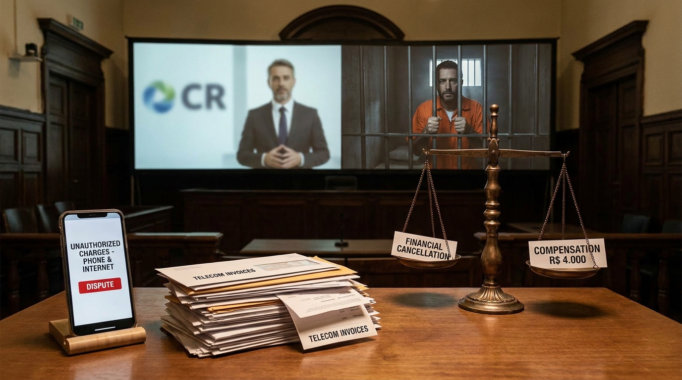 Medidas juridicas permitem anular contratos nao autorizados e buscar reparacao por danos morais na Justica.