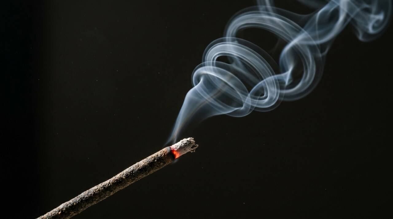 Acender incenso diariamente pode expor a casa à fumaça e partículas. Veja o que a ciência já descobriu e por que a ventilação é importante.