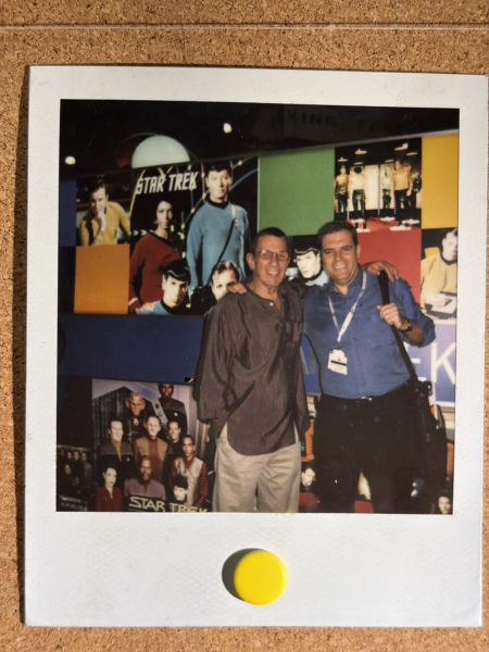 Leonard Nimoy – “Spock” e Reynaldo Marchesini