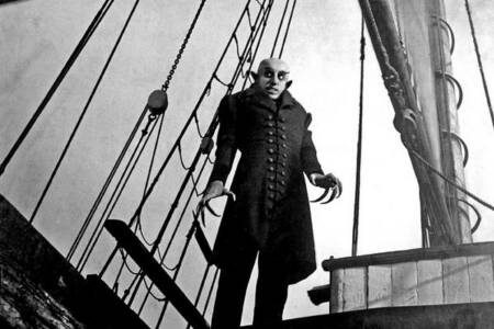 Personagem Nosferatu em cena do filme